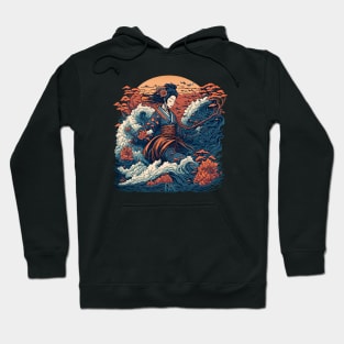 Geisha Sea Hoodie